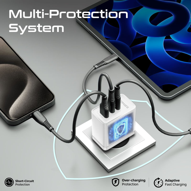 Promate PowerPort 45 45W GaN Charging Adapter