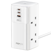 Promate PowerTower 70W Quad AC Station