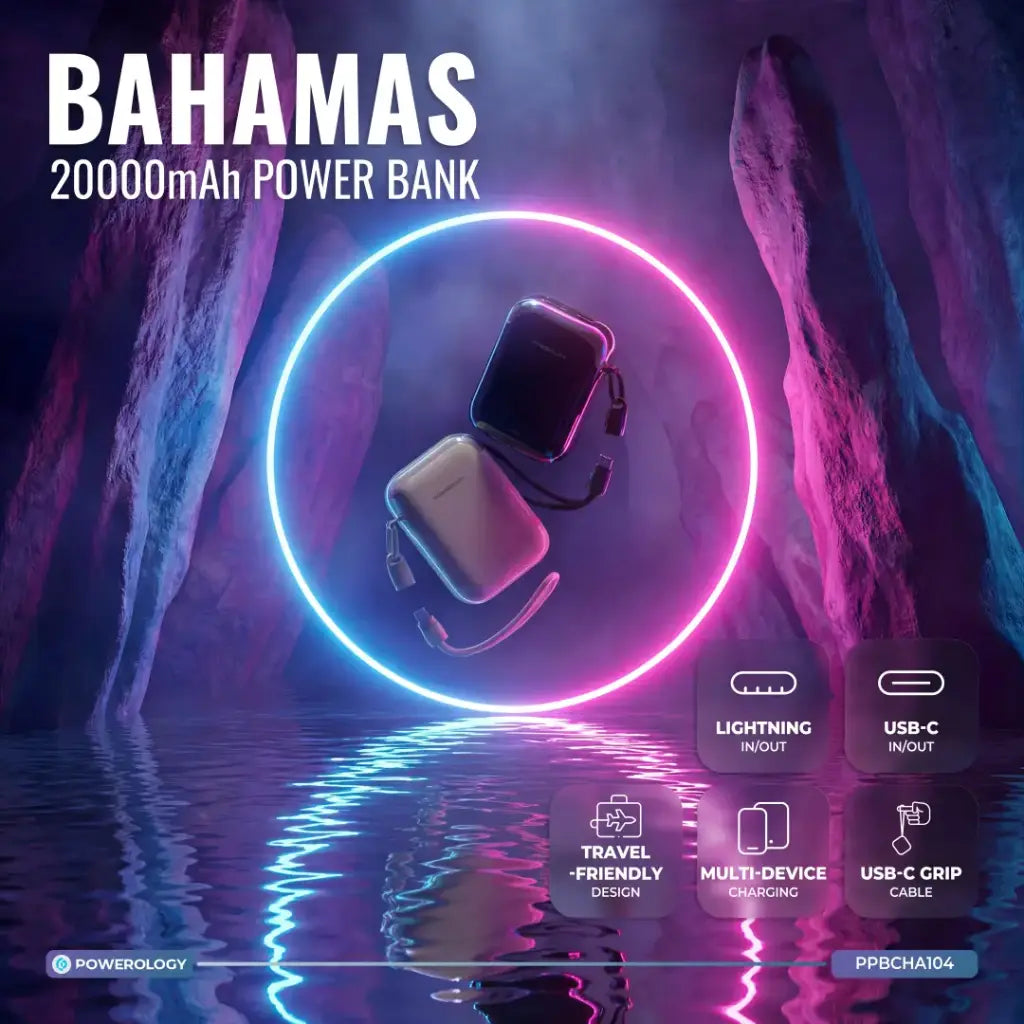 Powerology Bahamas 20000mAh Power Bank