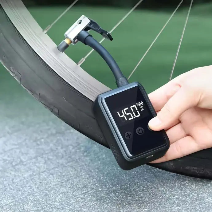 Powerology Super Compact Tire Inflator - Black