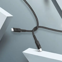 Powerology Braided USB-C to Lightning Fast Charge Cable - 30cm