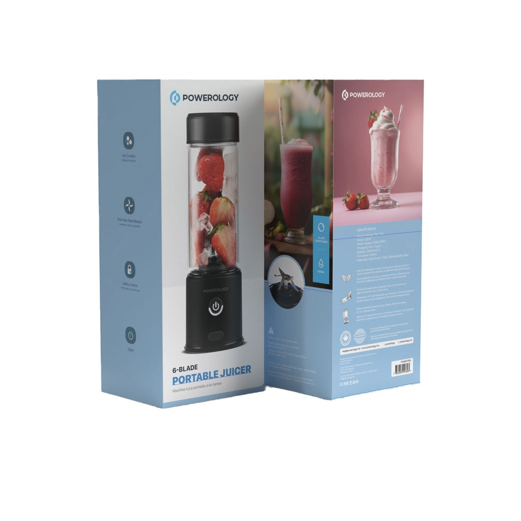 Powerology 6-Blade Portable Juicer