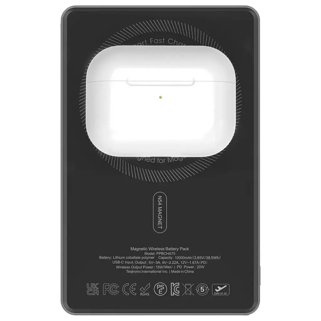 Powerology MagVolt 10000mAh Magnetic Power Bank