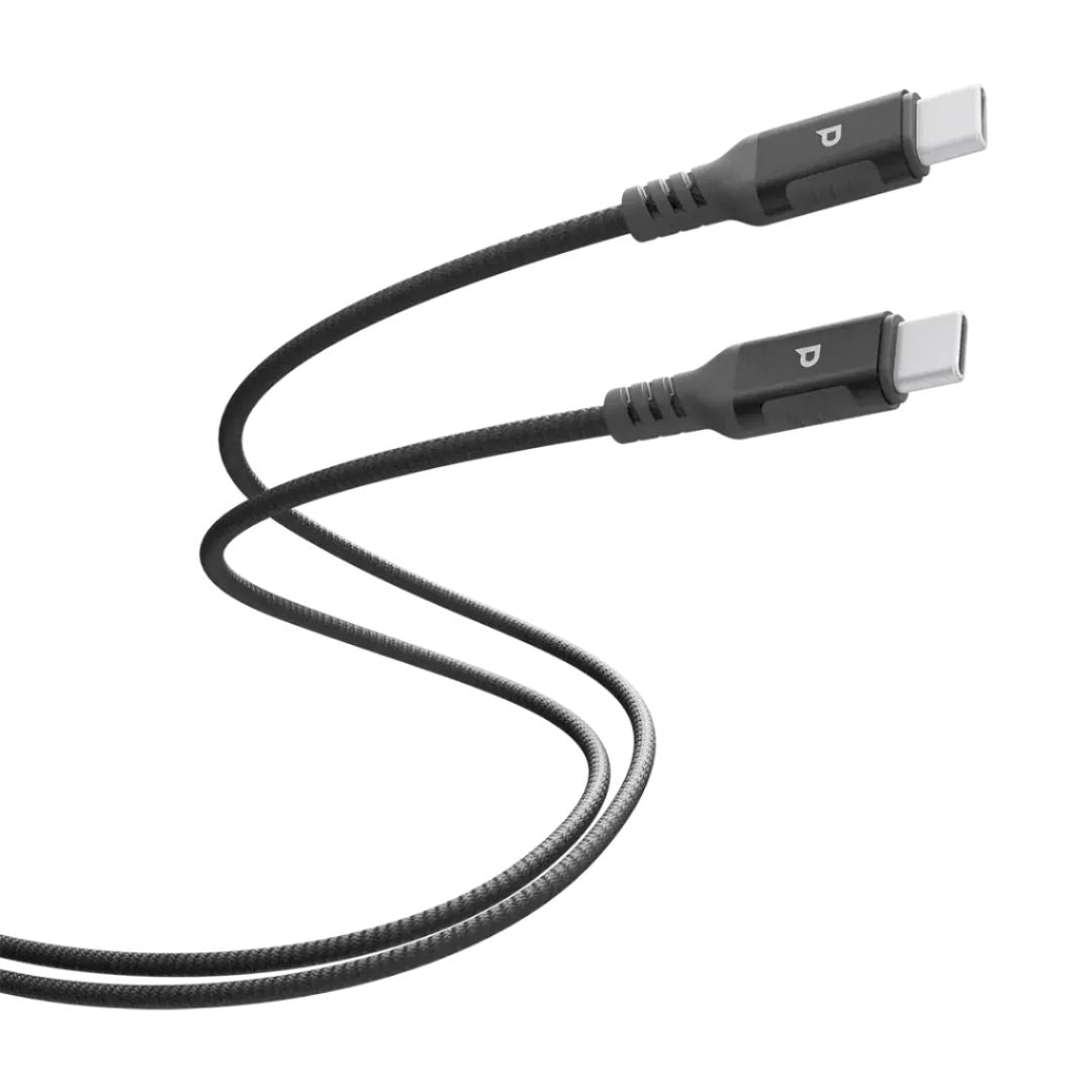 Powerology 2m Power Sync Weave USB-C to USB-C PD 100W Cable