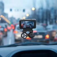 Powerology P4KCAM108 Dual Lens Dash Camera
