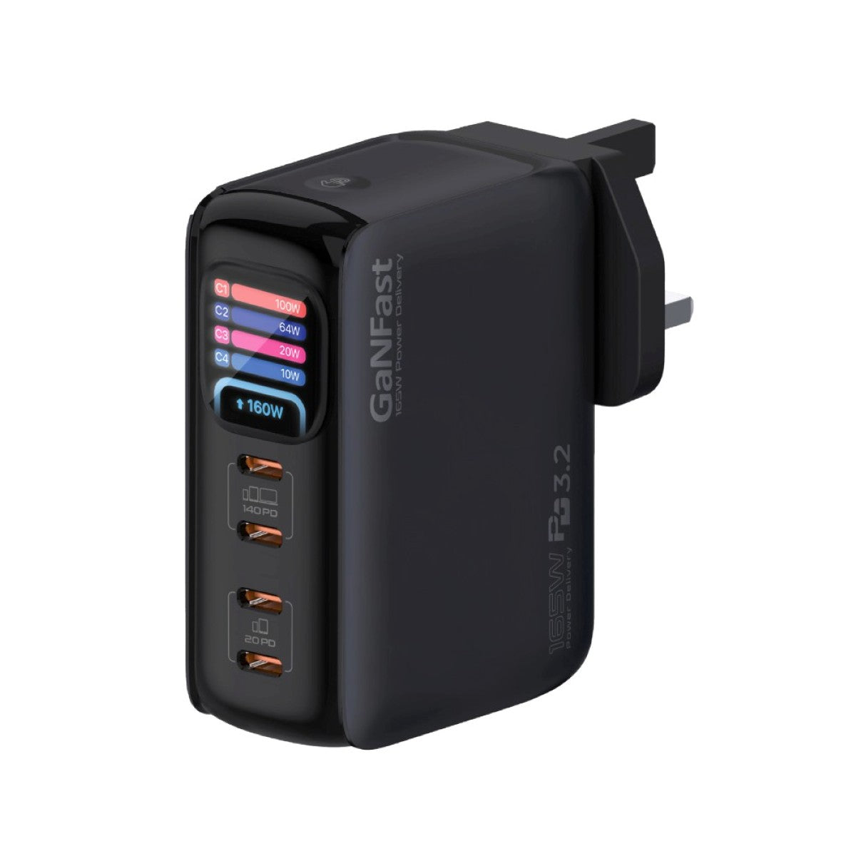 Promate Prime-165 165W GaN 4-Port Charger