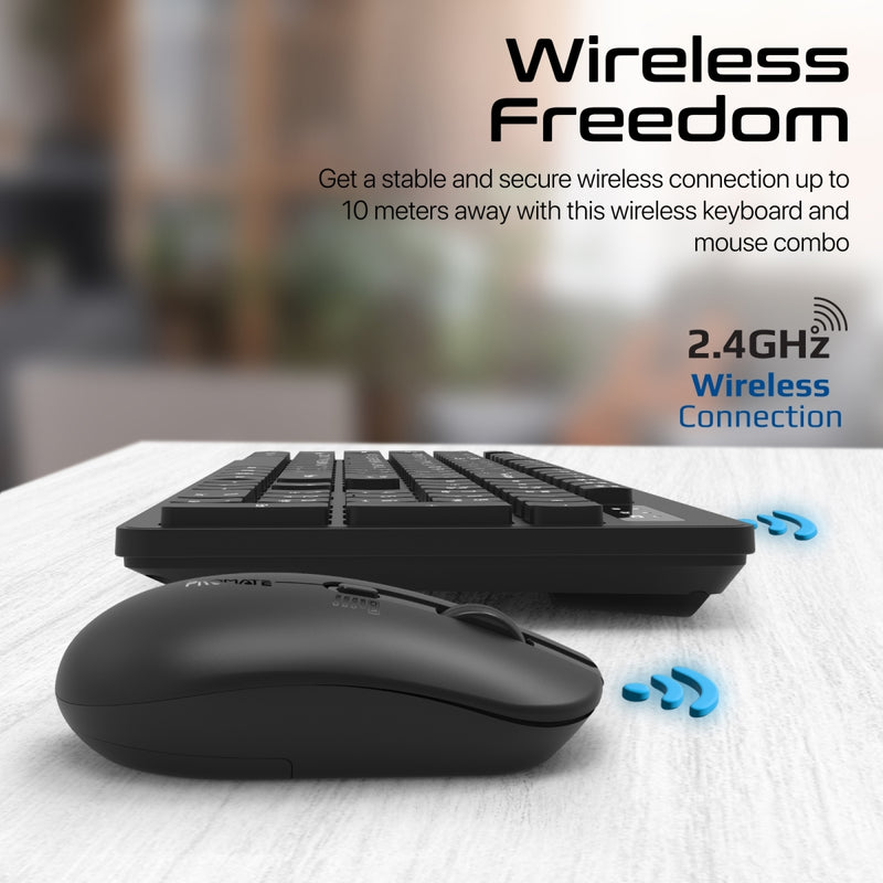 Promate ProCombo 13 Slim Wireless Keyboard Set