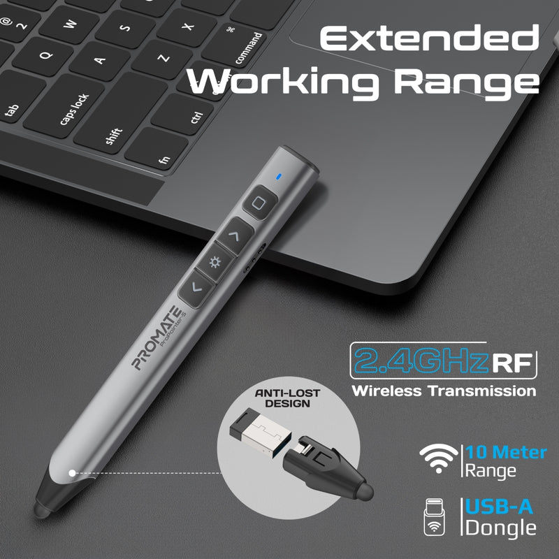 Promate ProPointer S Wireless Presenter with Stylus