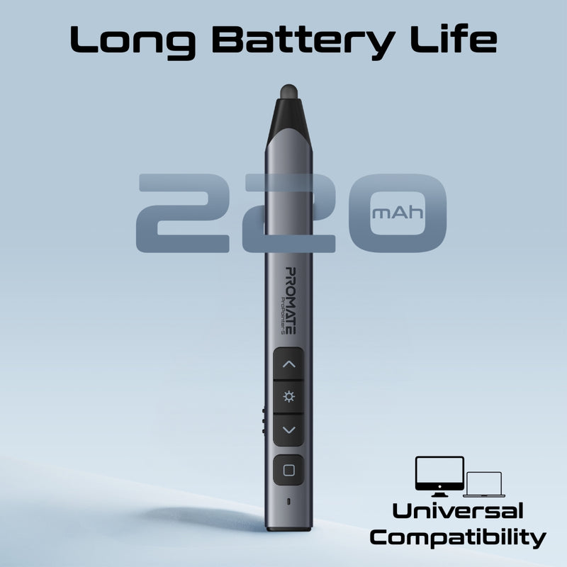 Promate ProPointer S Wireless Presenter with Stylus
