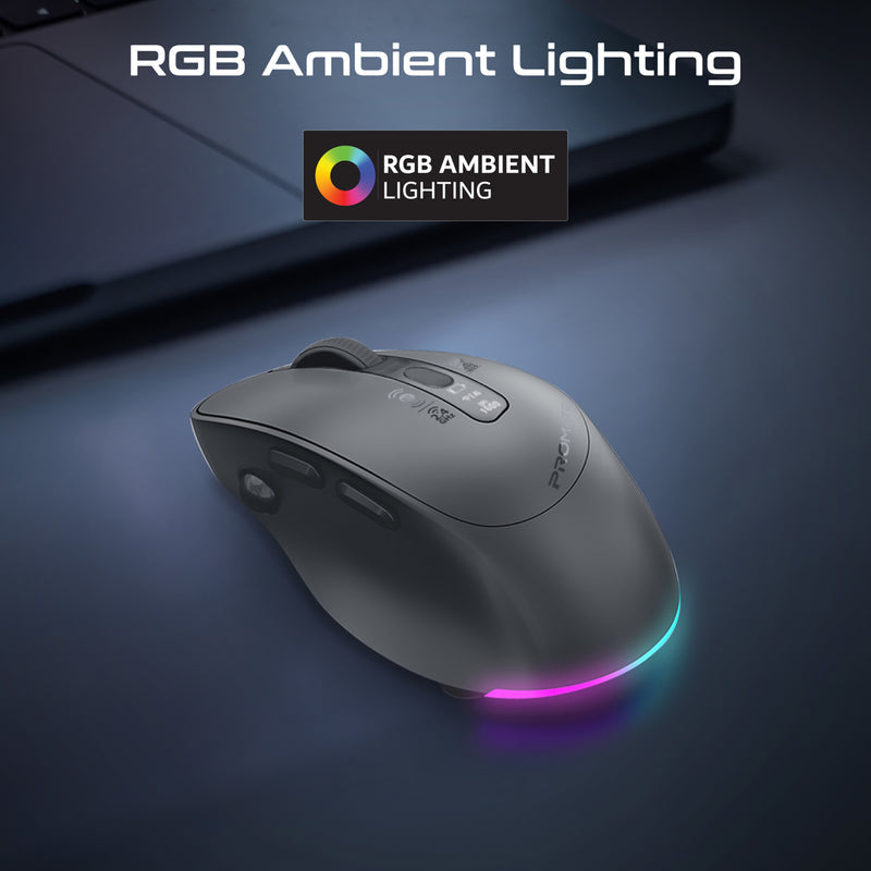 Promate Blix 3M Silent Click Wireless Mouse