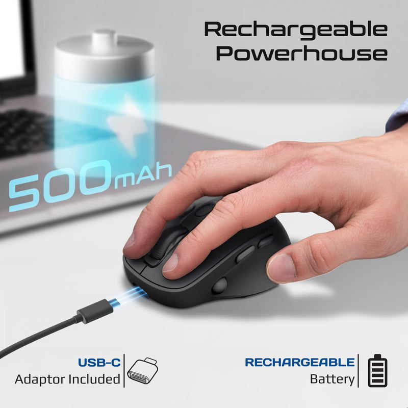 Promate Blix 3M Silent Click Wireless Mouse