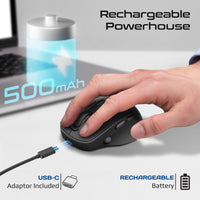 Promate Blix 3M Silent Click Wireless Mouse