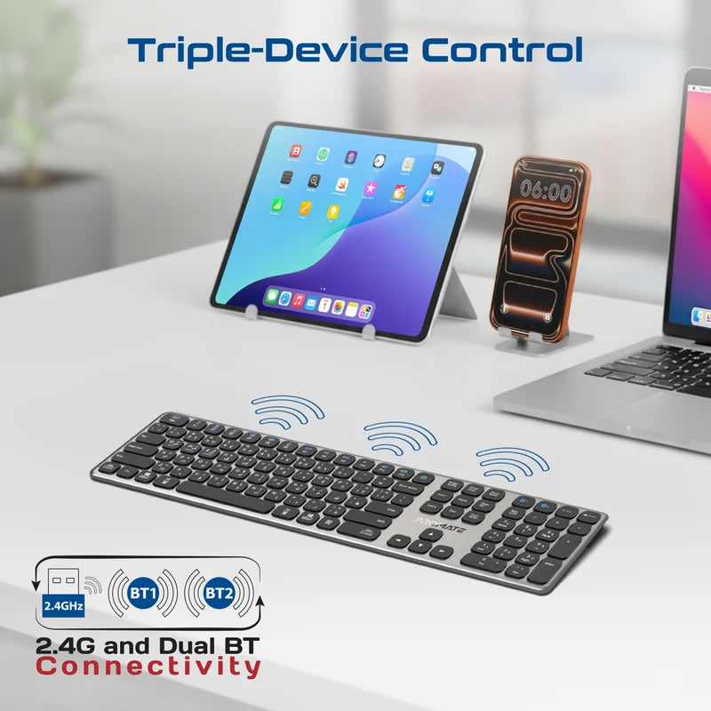 Promate ProKeys X2 Slim Wireless Keyboard