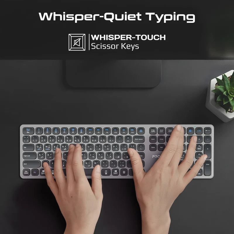 Promate ProKeys X2 Slim Wireless Keyboard