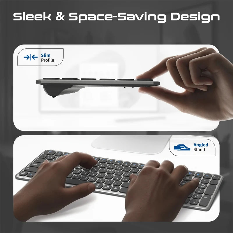 Promate ProKeys X2 Slim Wireless Keyboard