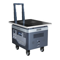 Promate CampCore 2400W 2560Wh LiFePO4 Power & Cooking Station
