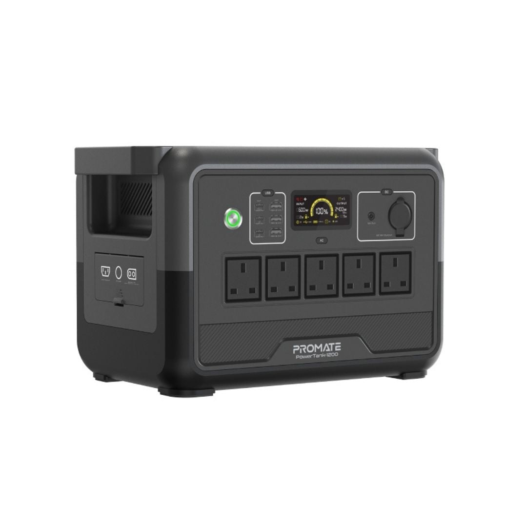 Promate PowerTank-1200 1200W 1008Wh LiFePO4 Power Station