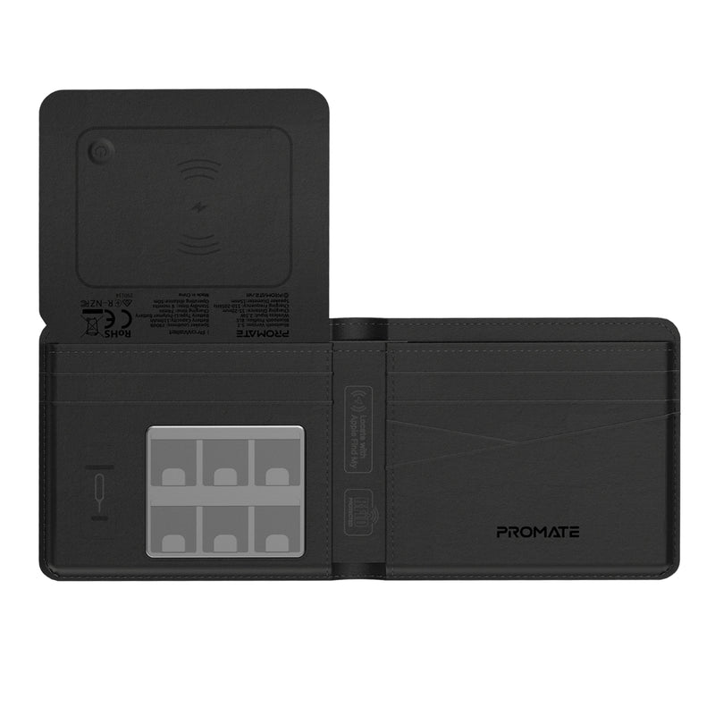 Promate ProWallet RFID Wallet with Smart Tracking