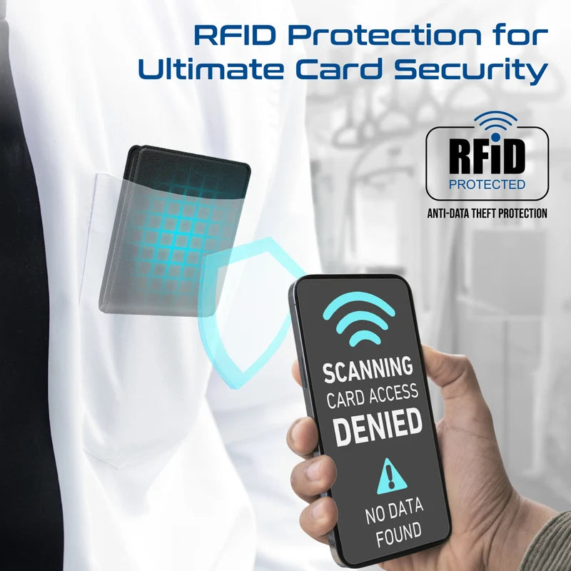 Promate ProWallet RFID Wallet with Smart Tracking