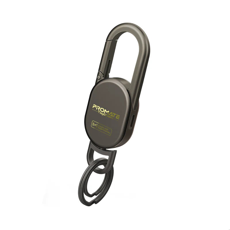Promate TagChain Smart Carabiner Keychain Tracker