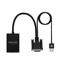 Promate proLink-V2H VGA to HDMI 1080p Display Adapter