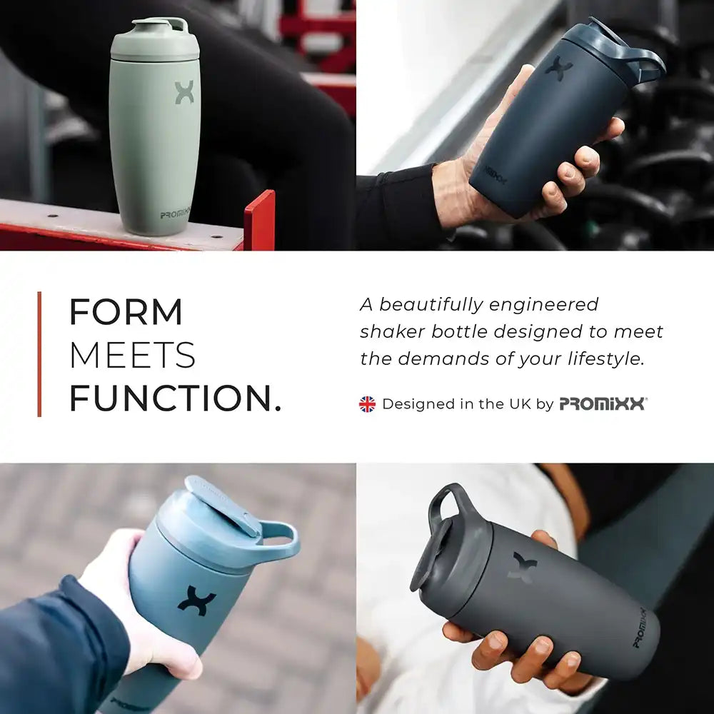 Promixx Pursuit Insulated Shaker – 550ml - Protein Mixer - Pro Sports | Shop online in Kuwait