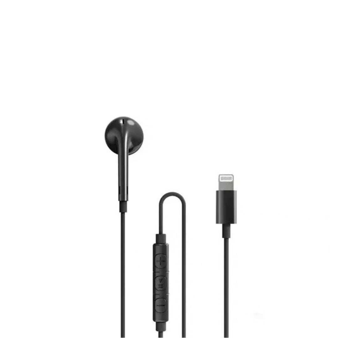 RAVPower RP-BH1004 Mono Earphone with L-Connector – Black