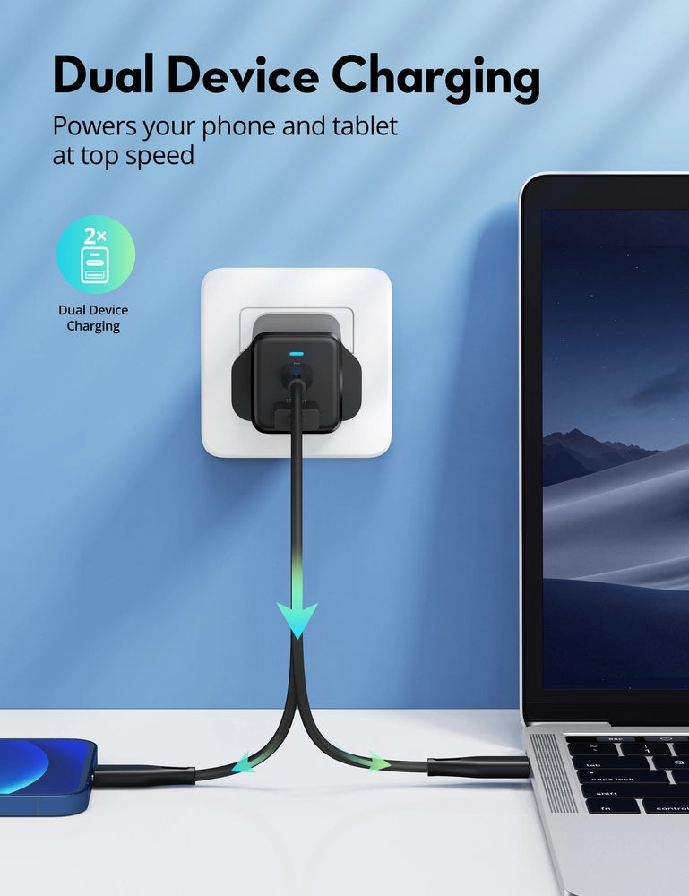 RAVPower RP-PC171 45W Dual-Port PD Wall Charger