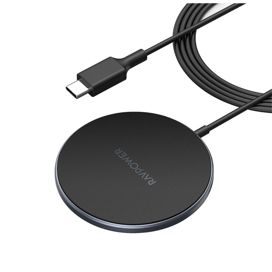 RAVPower RP-WC012 Magnetic Wireless Charger for iPhone & AirPods