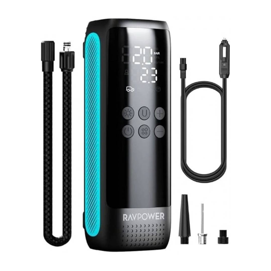 RAVPower PC1084Pro 120W Premium Smart Car Tire Inflator