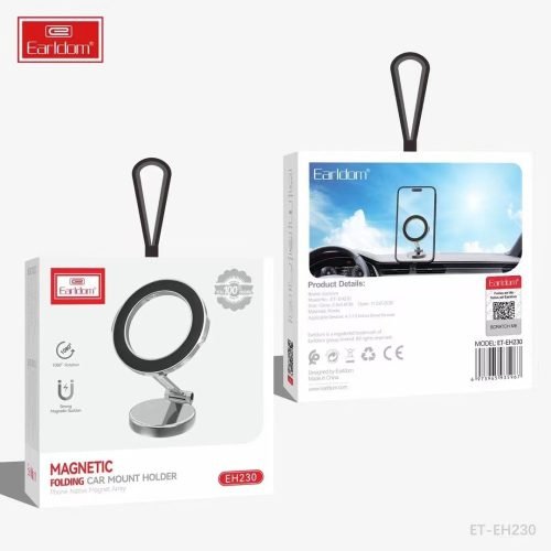 Earldom EH230 360° Magnetic Car Mount for MagSafe Wallets