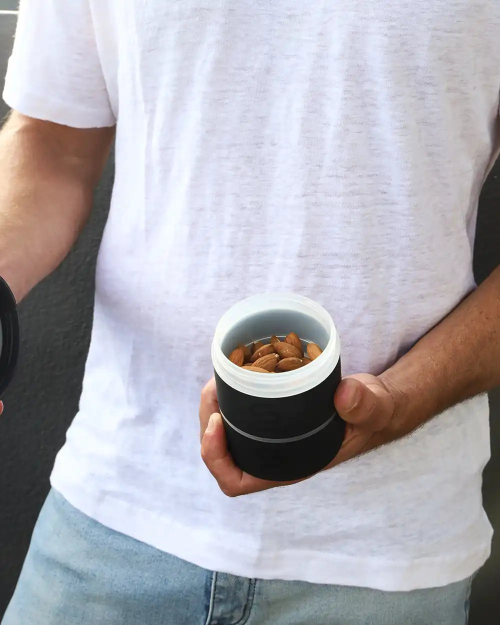 ShakeSphere Stackable Storage 85 g - Frosted - Protein Storage - Pro Sports | Shop online in Kuwait