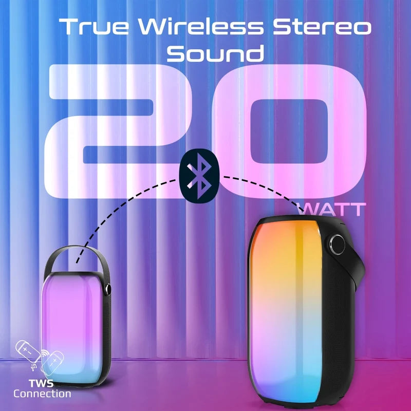 Promate Spectro 20 20W RGB Wireless Speaker