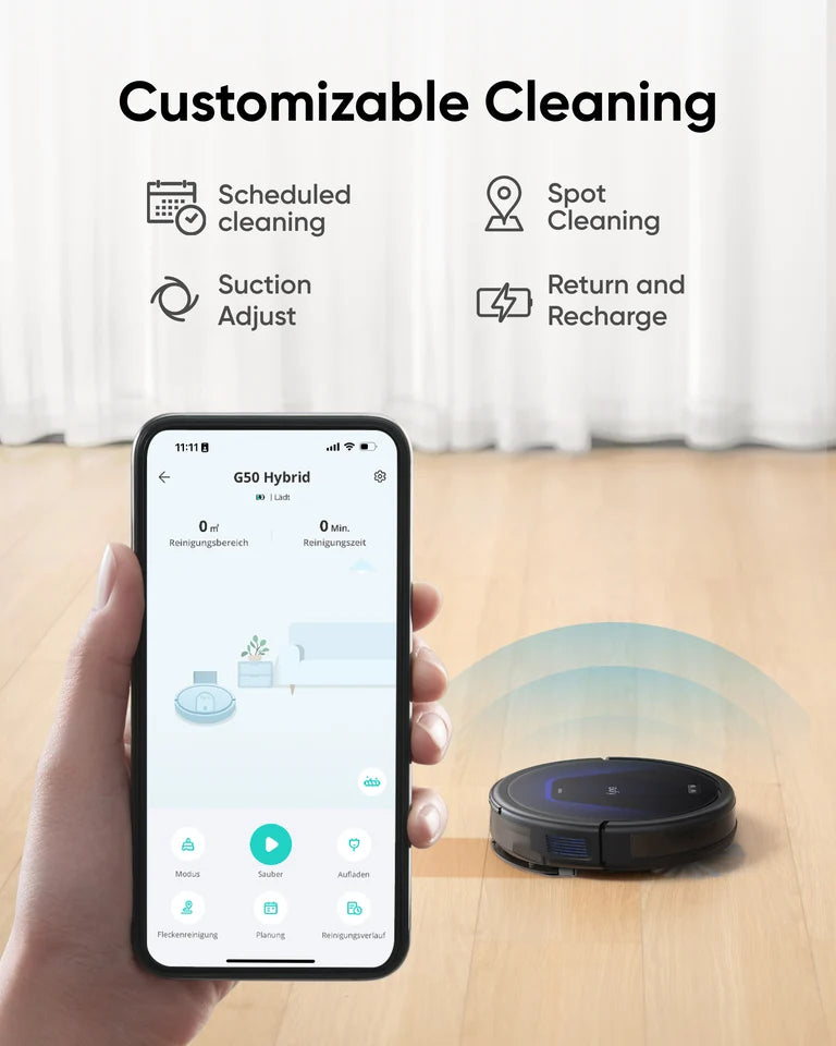 Eufy G50 4,000 Pa Hybrid Robot Vacuum & Mop