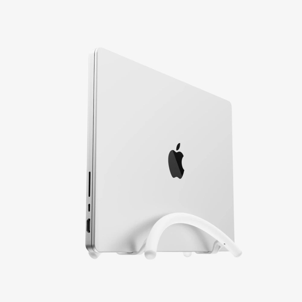Twelve South BookArc Flex Vertical Laptop Stand – White / Chrome