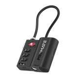 Promate TagLock TSA Luggage Lock with Tracking