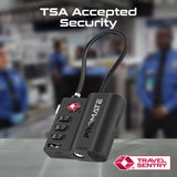 Promate TagLock TSA Luggage Lock with Tracking