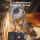 Promate TagLock TSA Luggage Lock with Tracking