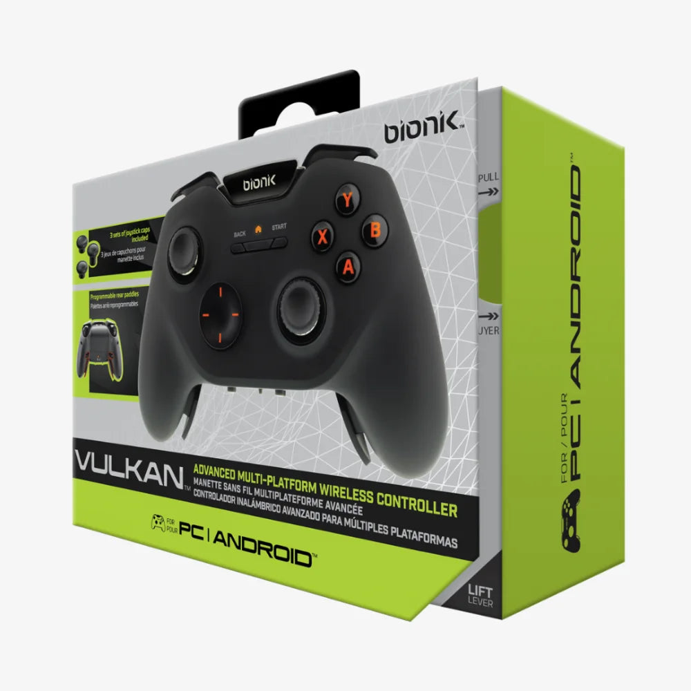 Bionik Vulkan Multi-Platform Wireless Gaming Controller