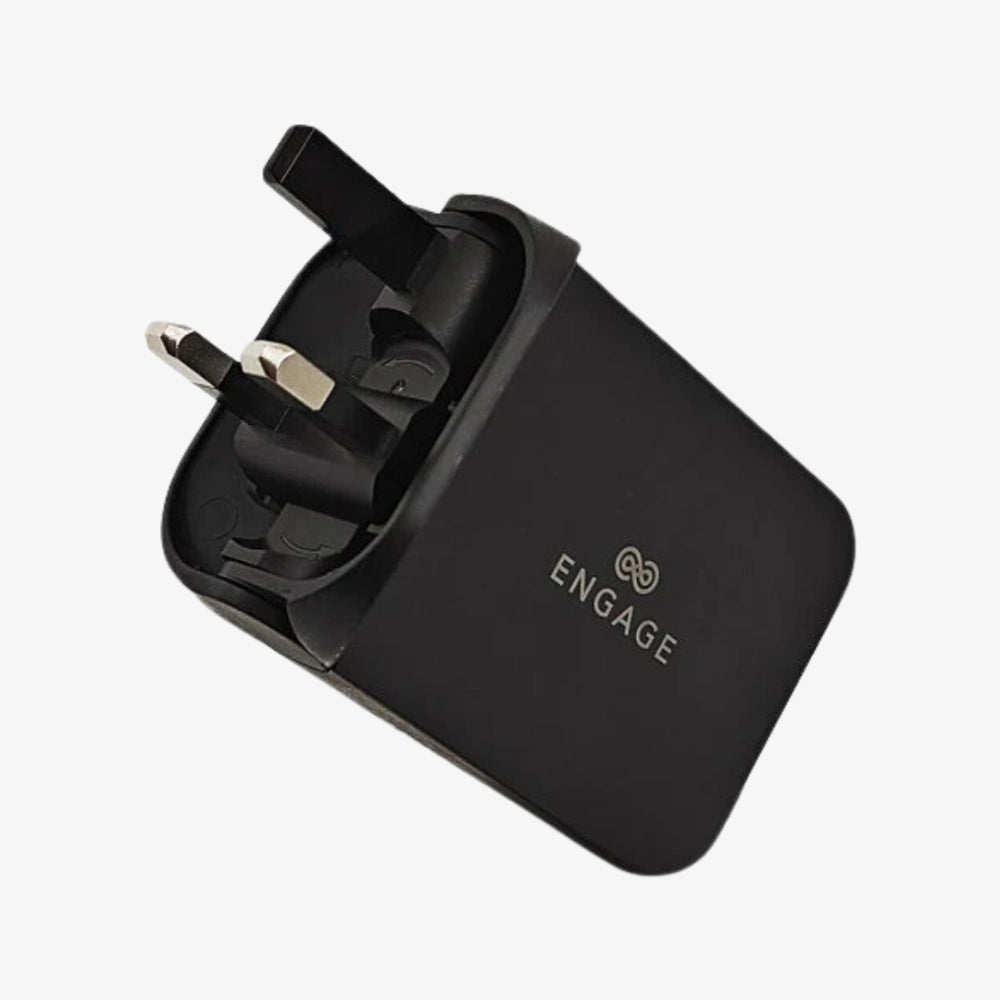Engage Foldable Dual USB-C 65W Power Adapter