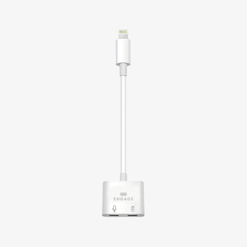 Engage Lightning to Dual Lightning Adapter Cable (Charge + Audio)