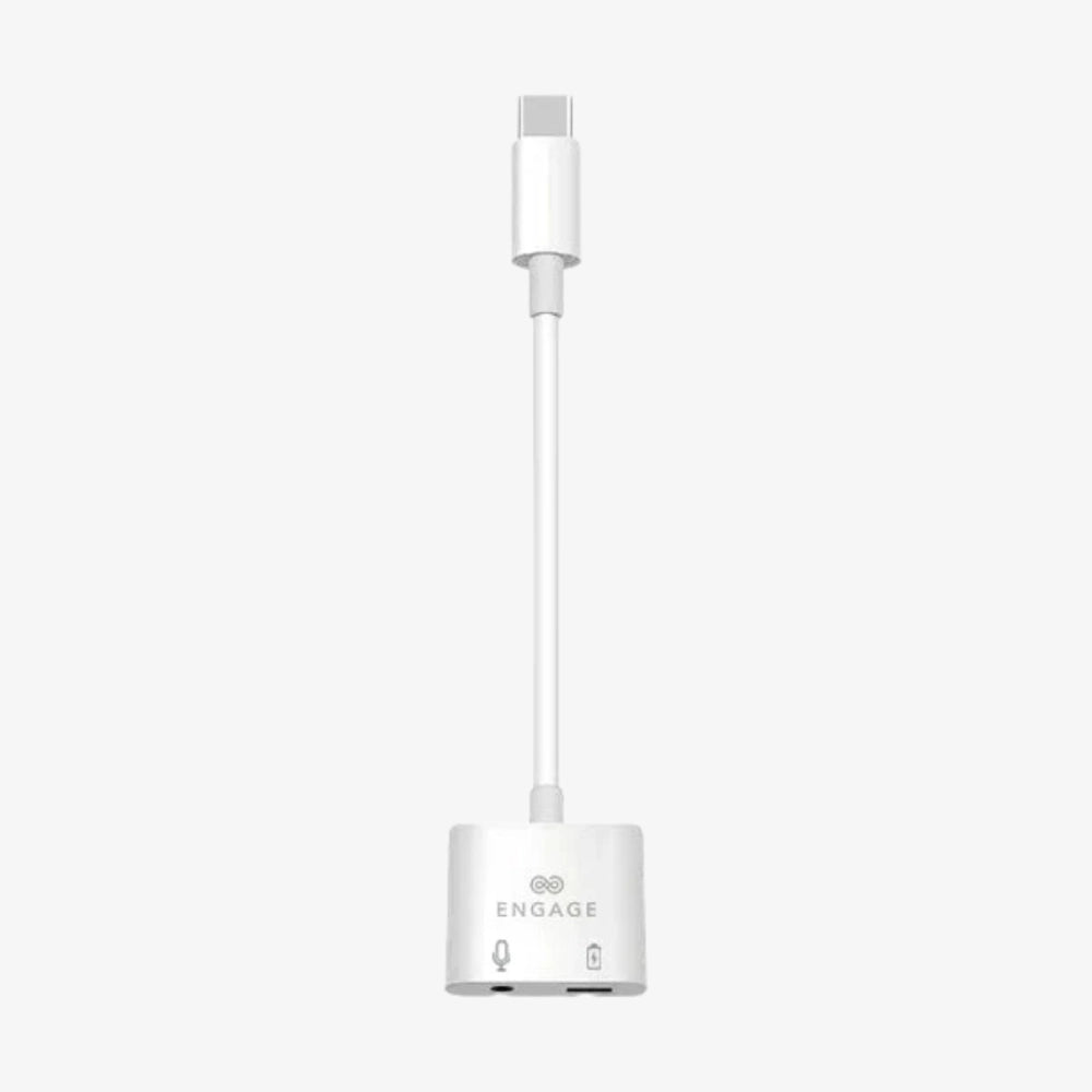 Engage USB-C to USB-C & 3.5mm Adapter Cable (Charge + Audio)