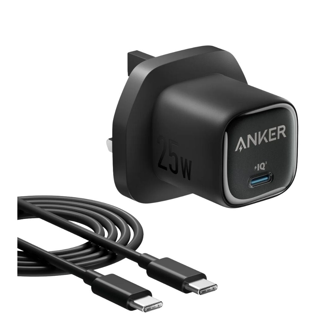 Anker B2656 25W USB-C Compact Wall Charger with USB-C Cable