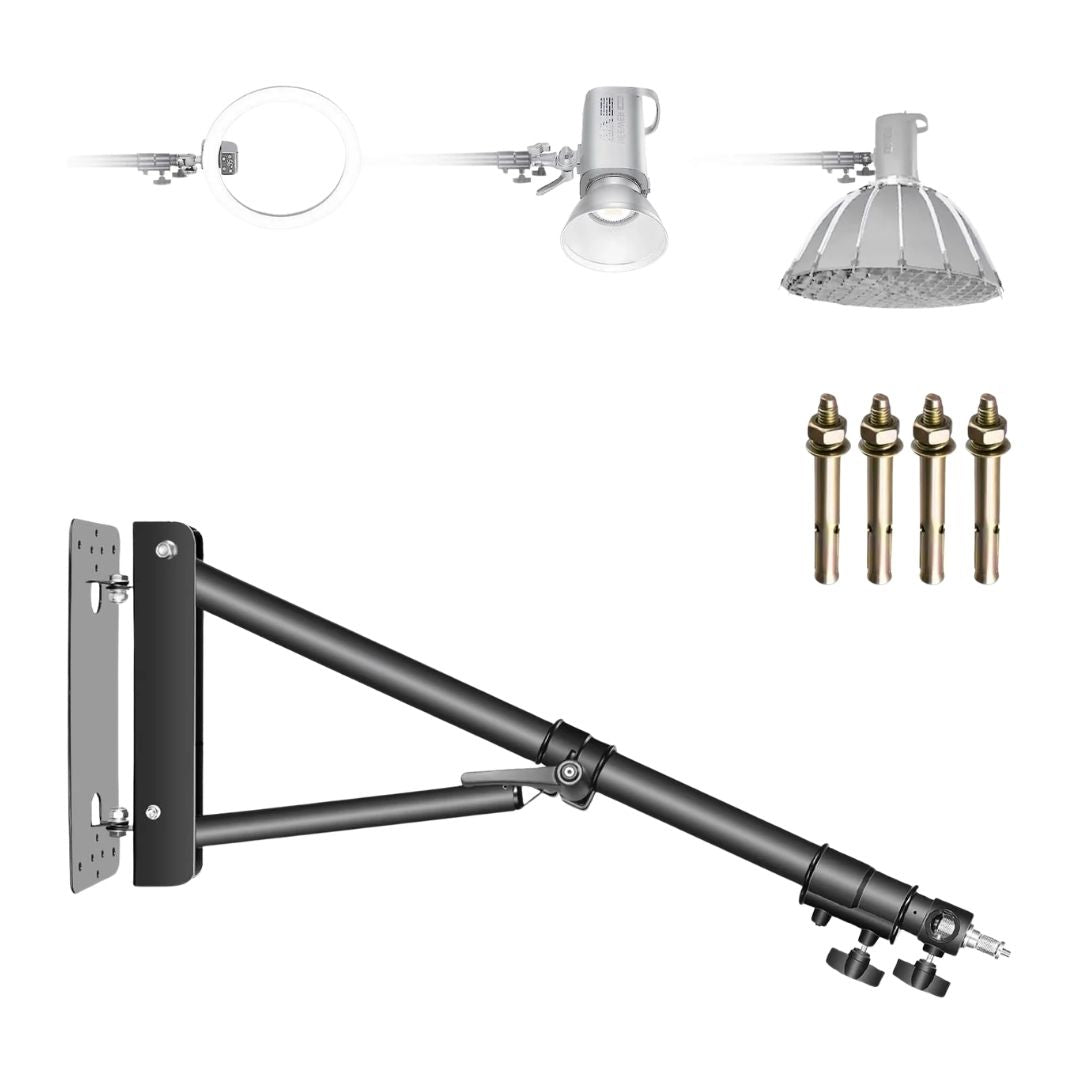 Neewer 130cm Wall Mounting Triangle Boom Arm