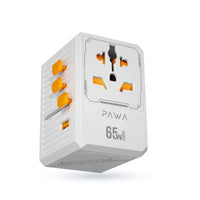 Pawa Universal GaN 65W Travel Adapter