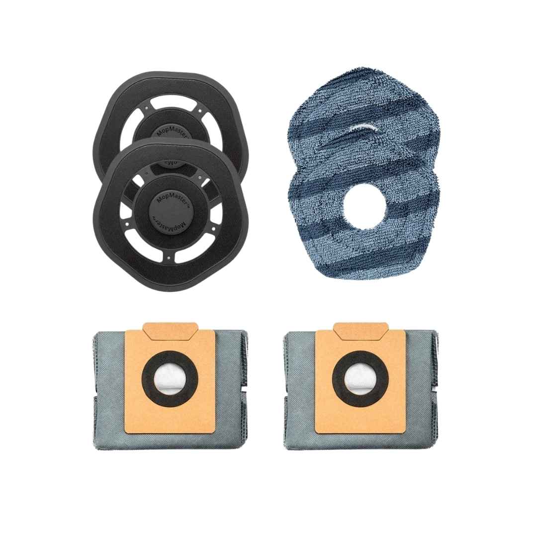 Eufy Clean X10 Pro Omni Mop Pad Holders, Mop Cloths, and Dust Bags Kit