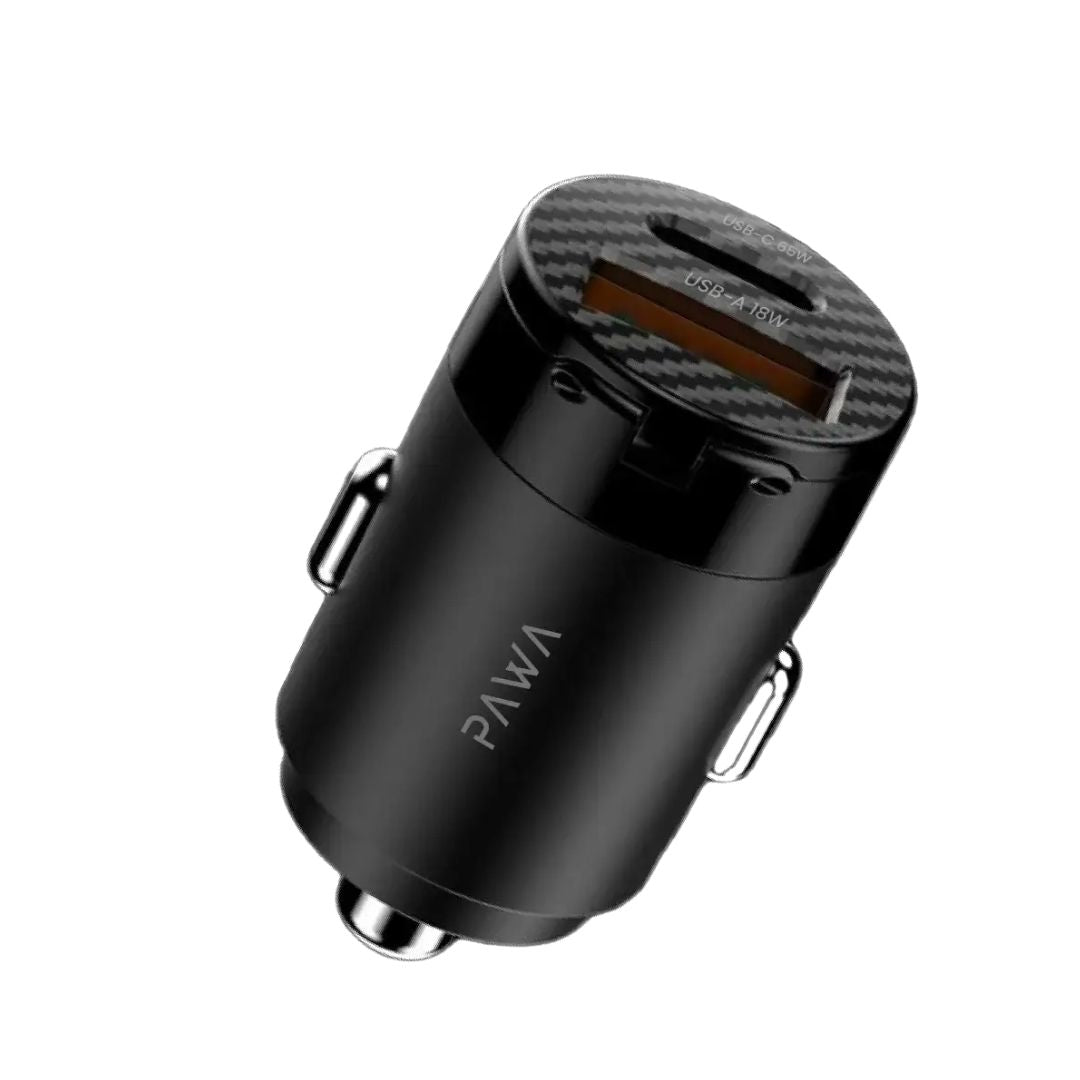 Pawa Supermini Dual Port 65W Car Charger