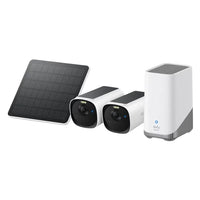 eufyCam E40 Official 2-Cam Smart Outdoor Security Kit with HomeBase S380