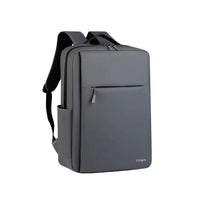 Pawa PW-BKPKLP10-GY Laptop Backpack with Trolley Holder 17-Inch