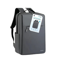 Pawa PW-BKPKLP10-GY Laptop Backpack with Trolley Holder 17-Inch